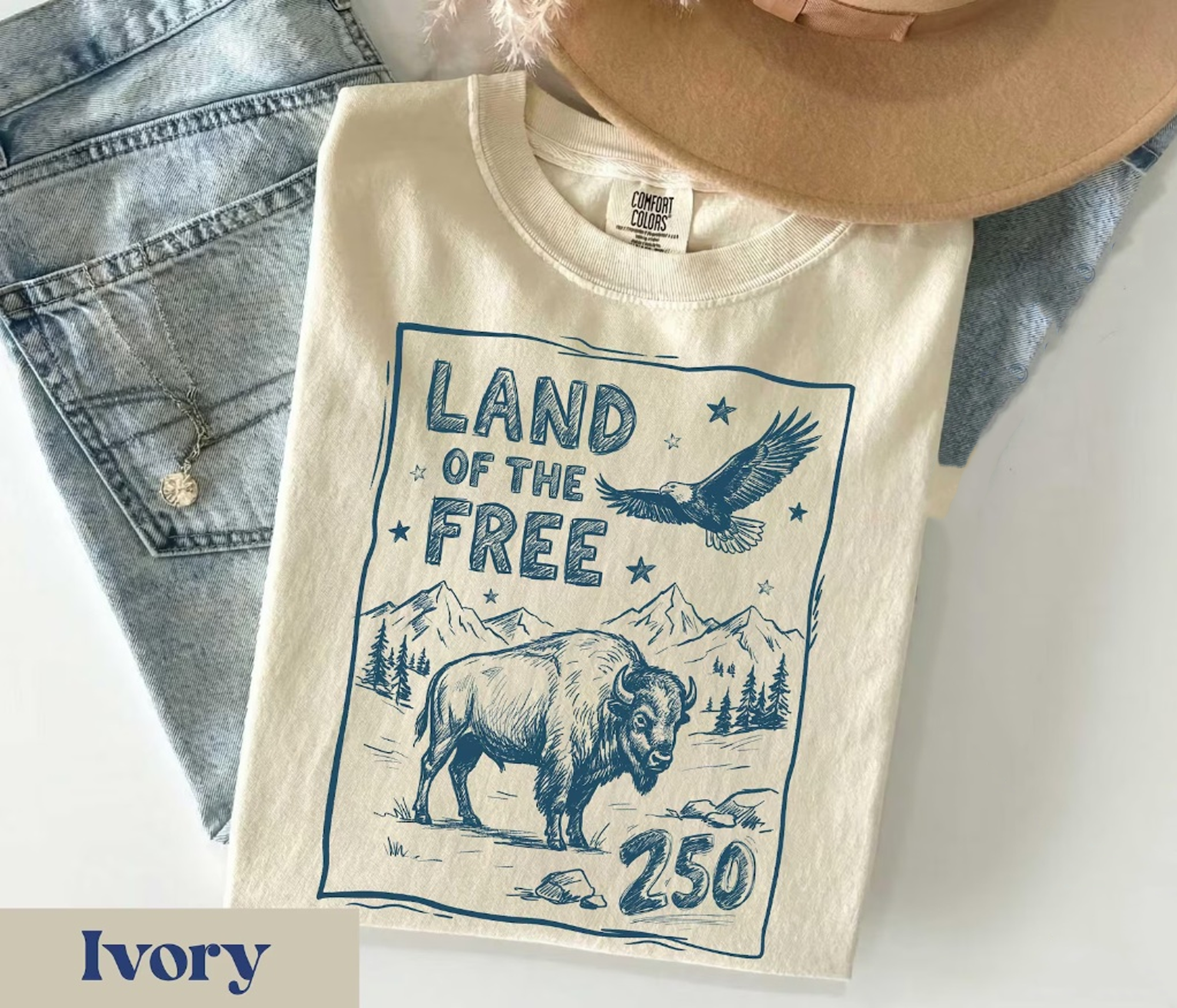 Retro America 250 Shirt, Comfort Colors America 250th Anniversary Shirt, USA 250th Anniversary July 4th Gift, The Summer USA Turned 250 Tee