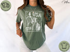 Retro America 250 Shirt, Comfort Colors America 250th Anniversary Shirt, USA 250th Anniversary July 4th Gift, The Summer USA Turned 250 Tee